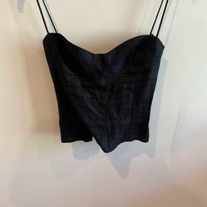 Reformation bustier.